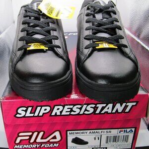 Fila Women's Memory Amalfi Sr - Black - Walking Shoes - Sz: 11